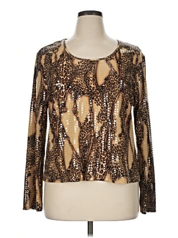 Lisa International Long Sleeve Top (view 1)