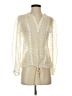 Bellatrix 100% Polyester Ivory Long Sleeve Blouse Size S - photo 1