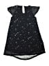 CRB 100% Polyester Stars Black Dress Size 7 - photo 2