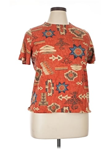 Lauren by Ralph Lauren Short Sleeve Blouse (view 1)