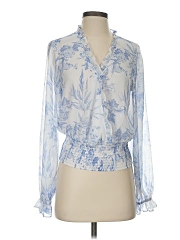 Maison d' Amelie Long Sleeve Blouse (view 1)