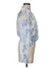Maison d' Amelie 100% Polyester Blue Long Sleeve Blouse Size S - photo 4