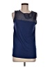 Neiman Marcus Blue Sleeveless T-Shirt Size M - photo 1