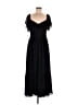 Lulus 100% Polyester Black Casual Dress Size M - photo 1
