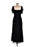 Lulus 100% Polyester Black Casual Dress Size M - photo 2