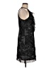 ICE 100% Polyester Paisley Black Cocktail Dress Size 8 - photo 4