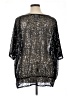 Jaclyn Smith 100% Polyester Silver 3/4 Sleeve Blouse Size 1X - photo 2