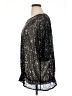 Jaclyn Smith 100% Polyester Silver 3/4 Sleeve Blouse Size 1X - photo 5
