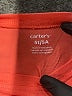 Carter's 100% Cotton Orange Short Sleeve T-Shirt Size 5T - photo 3