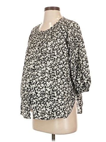 The Nines by Hatch 3/4 Sleeve Blouse (view 1)