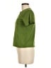 Kule 100% Cotton Green Short Sleeve Top Size M - photo 5