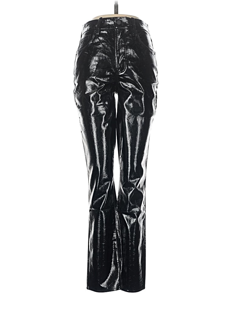 Pre-owned Good American Casual Pants In Black