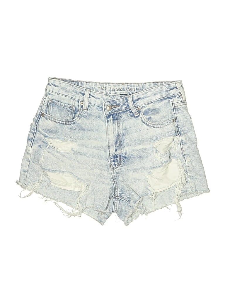 Pre-owned American Eagle Outfitters Denim Shorts In Blue