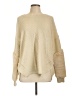 Cliche Solid Tan Pullover Sweater Size L - photo 1