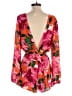 Lulus 100% Polyester Floral Orange Pink Casual Dress Size S - photo 2