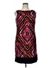 AB Studio Graphic Black Cocktail Dress Size XL - photo 1