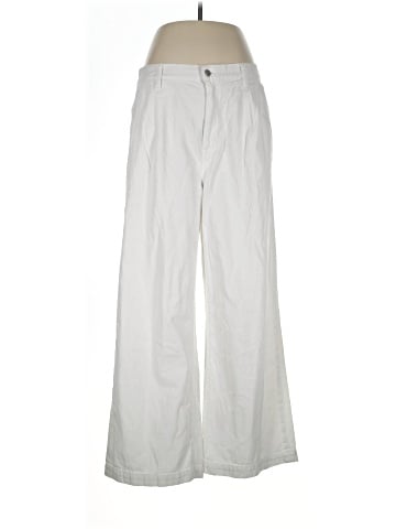 Madewell The Harlow Wide-Leg Jean in Tile White: Airy Denim Edition (view 1)