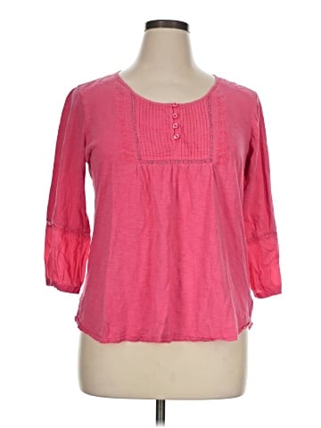 Gloria Vanderbilt 3/4 Sleeve Blouse (view 1)