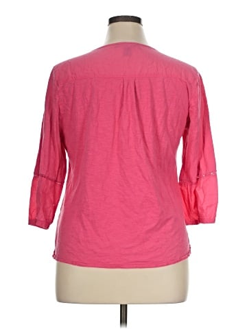Gloria Vanderbilt 3/4 Sleeve Blouse (view 2)