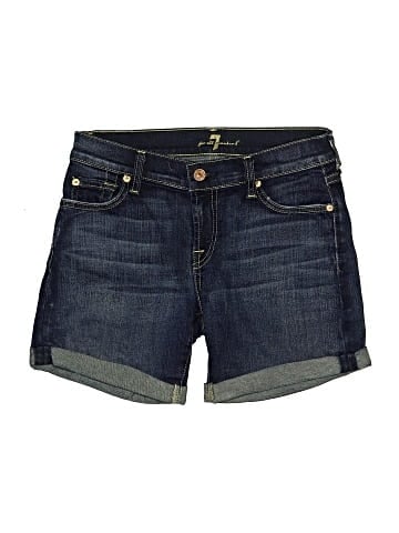 7 For All Mankind Denim Shorts (view 1)