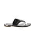 Talbots Black Flip Flops Size 10 - photo 1