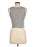 Kule 100% Cotton Gray Sleeveless Top Size M - photo 2