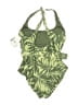 Lands' End Tropical Green One Piece Swimsuit Size XS - photo 2