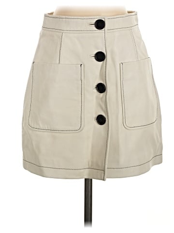 Topshop Faux Leather Skirt (view 1)