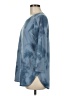 Cupio Tie-dye Blue 3/4 Sleeve T-Shirt Size M - photo 5