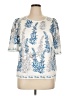 Emery Rose 100% Polyester Ivory 3/4 Sleeve T-Shirt Size XL - photo 1