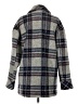 Aqua Plaid Gray Coat Size S - photo 2