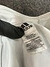 Adidas 100% Polyester White Track Jacket Size 6 - photo 3