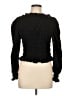 H&M 100% Polyester Black Long Sleeve Top Size L - photo 1