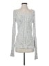 Venus 100% Polyacryl Silver Pullover Sweater Size S - photo 1