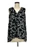 Fever 100% Polyester Black Sleeveless Blouse Size M - photo 1