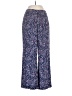 Blue Life 100% Polyester Floral Blue Casual Pants Size XS - photo 1