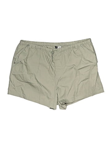 Divided by H&M Khaki Shorts (view 1)