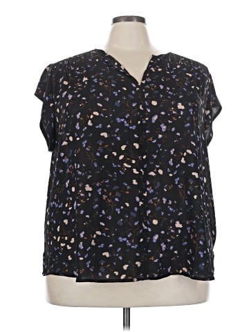Monday Fun Short Sleeve Blouse (view 1)