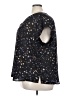 Monday Fun 100% Polyester Stars Black Short Sleeve Blouse Size 3X - photo 5