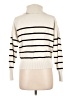 Hem & Thread Stripes Ivory Turtleneck Sweater Size XL - photo 2