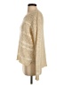 Knot Sisters 100% Acrylic Metallic Gold Pullover Sweater Size S - photo 5