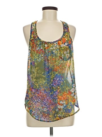 Lily White Sleeveless Blouse (view 1)