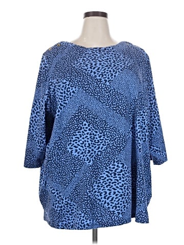 Jessica London 3/4 Sleeve Top (view 1)