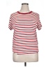 Green Envelope Stripes Red Short Sleeve T-Shirt Size XL - photo 1