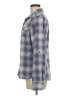 Columbia 100% Polyester Plaid Gray Long Sleeve Blouse Size M - photo 5