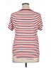 Green Envelope Stripes Red Short Sleeve T-Shirt Size XL - photo 2