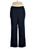 Alfred Dunner Solid Blue Dress Pants Size 16 - photo 1
