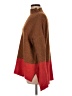 Olive and Oak Color Block Brown Turtleneck Sweater Size M - photo 5