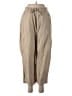 Darling Solid Tan Linen Pants Size S - photo 1