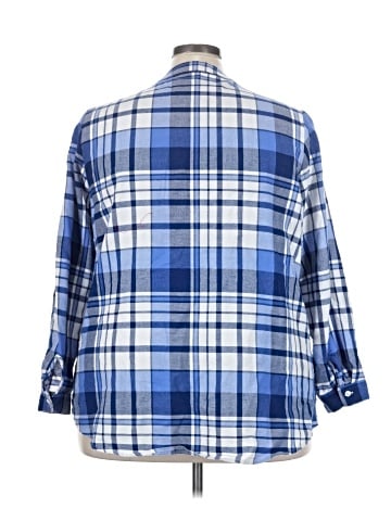 Woman Within 3/4 Sleeve Blouse (view 2)